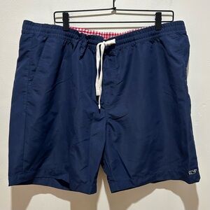 Vineyard Vines Navy Blue Swim Trunks Shorts - Men’s Size XL